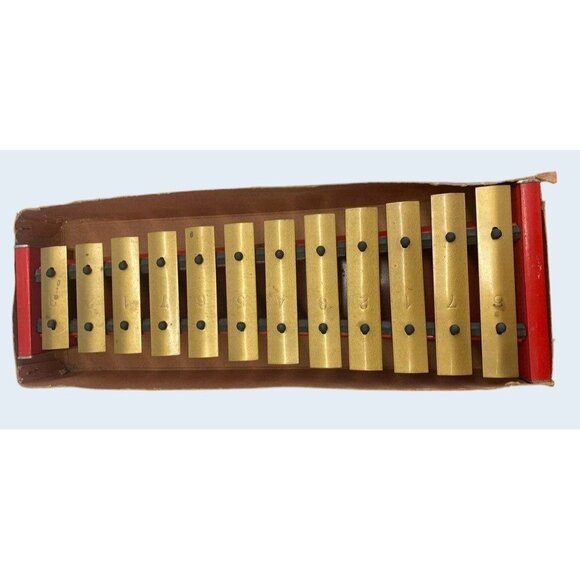 Vintage Toy Xylophone Original Box - Picture 3 of 11